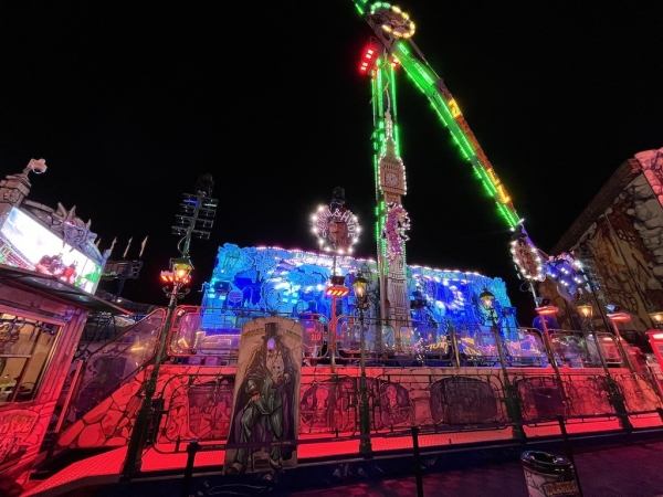 Fahrgeschäft Jekyll & Hyde auf dem Hamburger Dom